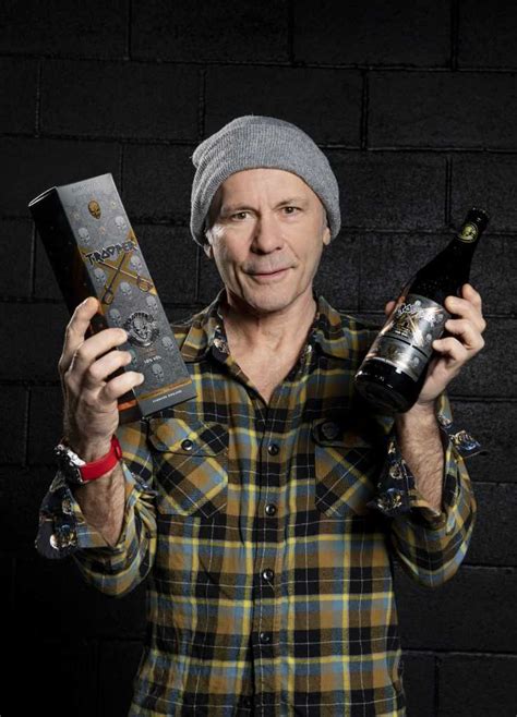 IRON MAIDEN AND ROBINSONS BREWERYS TROOPER BEER CELEBRATE TENTH BIRTHDAY