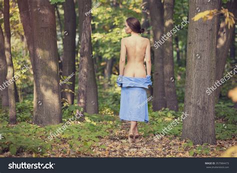 Beautiful Naked Woman Forest On Summer Stock Photo 357984473 Shutterstock