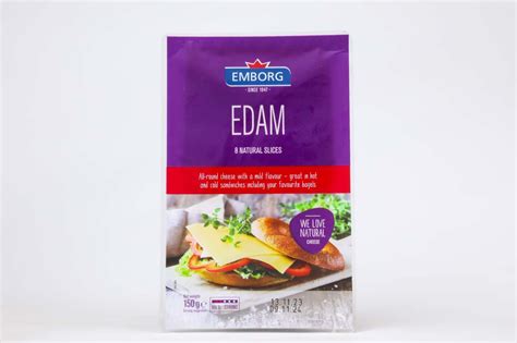 Emborg Edam Cheese Slices 150g Greenspoon