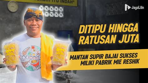 Pantang Menyerah Meskipun Ditipu Ratusan Juta Mantan Supir Bajai Ini