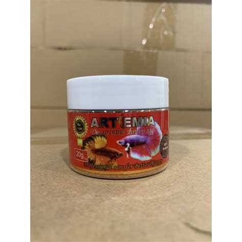 Ready Stock Decap Brine Shrimp Egg Decap Artemia Ready To Fed Bbs