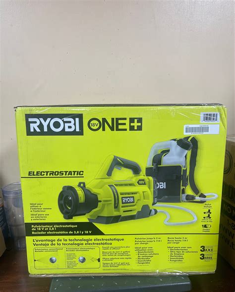 ryobi    cordless electrostatic  gal sprayer kit