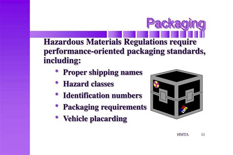 Ppt The Hazardous Materials Transportation Act Hmta Powerpoint