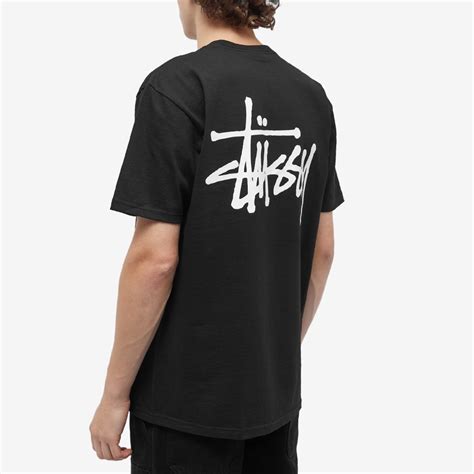 Stussy Basic Stussy T Shirt Black End Gb