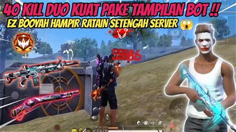 Duo Vs Squad Pake Tampilan Ez Booyah Hampir Ratain Setengah