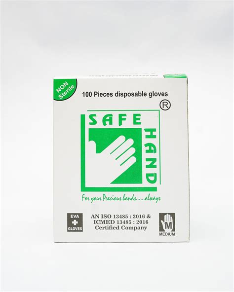 Safe Hand Eva Gloves Non-Sterile - Premium-Healthcare