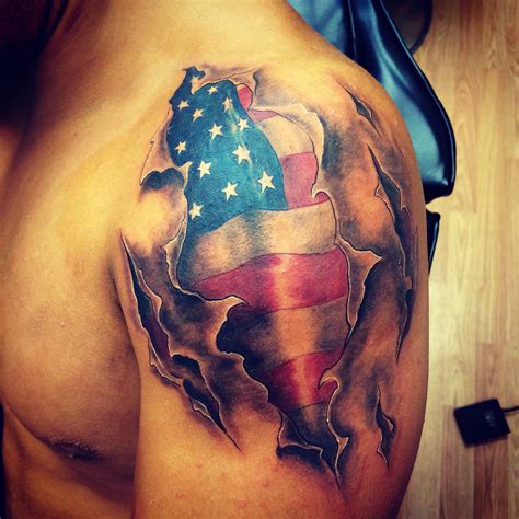 American Flag Tattoos