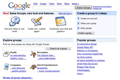 google groups    beta