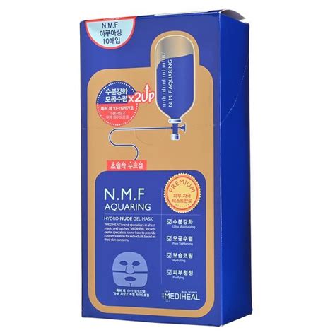 Mediheal N M F Aquaring Hydro Nude Gel Mask Set Yesstyle