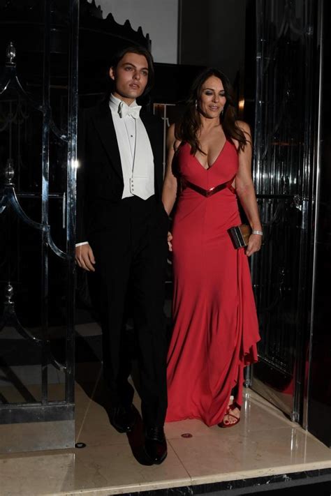 Elizabeth Hurley Flaunts Her Tits In Deep Cleavage Photos The Fappening