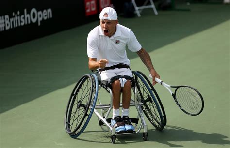 Lapthorne Fights Back To Reach Final At British Open Wheelchair Tennis