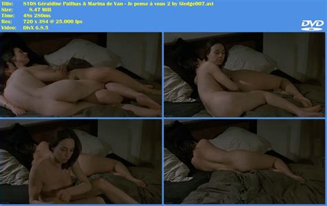 Naked G Raldine Pailhas In Je Pense Vous