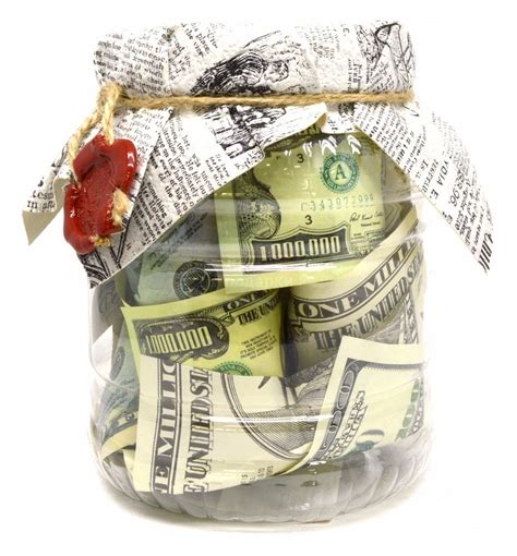 Подарок деньги в банке с конфетами - 66 фото