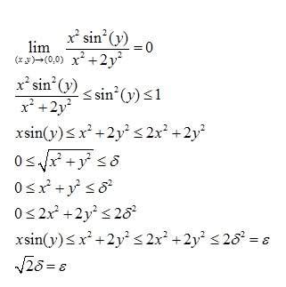 Limit involving delta-epsilon proof help