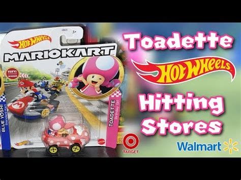 Toadette Hot Wheels Is Hitting Stores Now Mario Kart Hot Wheels