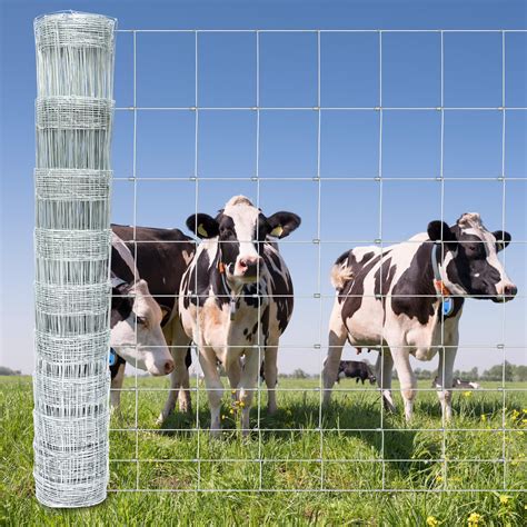 Farm Fence Ft X Ft Galvanized Field Wire Fencing Heavy Zinc