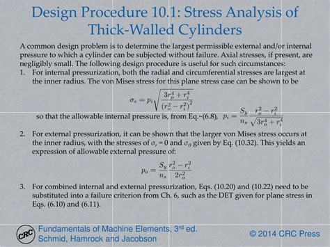 PPT Chapter 10 Stresses And Deformations In Cylinders PowerPoint