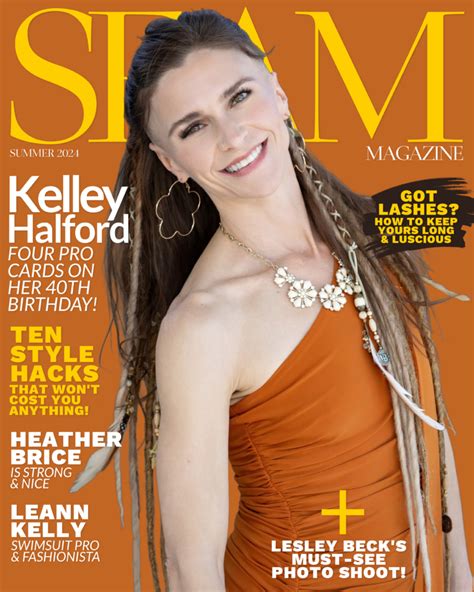 Ipl Pro Kelley Duncan Halford Lands Her Second Seam Magazine Cover