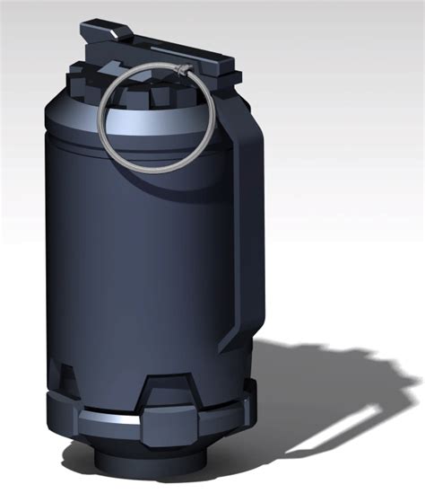 Elysium Hi-Explosive Grenade NT-RU735 477 3D Printable | RPF Costume ...