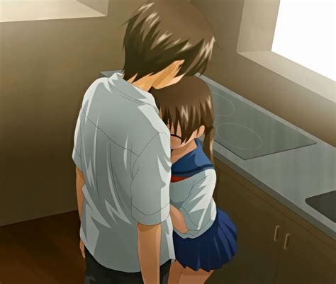 Tsukioka Yui Oyasumi Sex Anime Screenshot Highres Stitched Third Party Edit 1boy 1girl