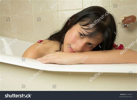 Nude Woman Bath Stock Photo 1230324 Shutterstock