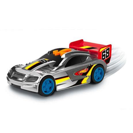 Carrinho Luzes E Sons Hot Wheels Road Rippers Edge Glow Preto E Vermelho DTC