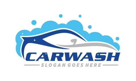 Car Wash Logo Design Vector 22362794 Vector Art At Vecteezy