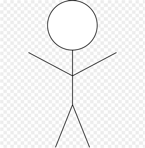 Free Download Hd Png Drawing Stickman Happy White Stick Figure Png