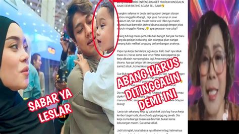 NJIR BU SIWI SURUH LESTI HARUS TINGGALIN ABANG L DEMI RANTING ACARA