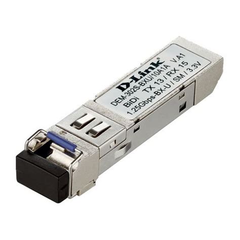 D-Link 330T/10KM/A1A, WDM SFP Transceiver with 1 1000Base-BX-D port.Up ...
