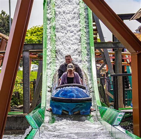 Log Flume Rides And Attractions Fantasy Island