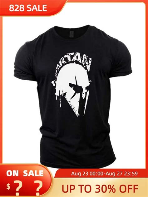 T Shirt Spartan Vintage Manches Courtes Pour Homme V Tement R Tro