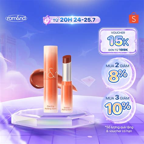 Rom Nd Dusty On The Nude Son D Ng M U Tint Romand Glasting Melting Balm G Shopee Vi T Nam