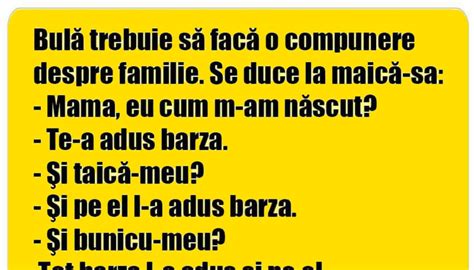 Banc Bul Trebuie S Fac O Compunere Despre Familie