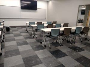 rubber tile classroom