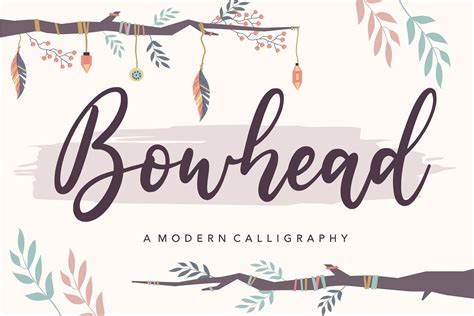 Bowhead Modern Calligraphy Font By Balpirick Studio | TheHungryJPEG