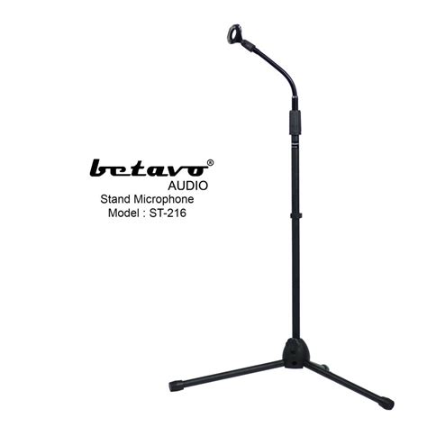 Jual Standing Mic Lantai Betavo St Professional Stand Microphone