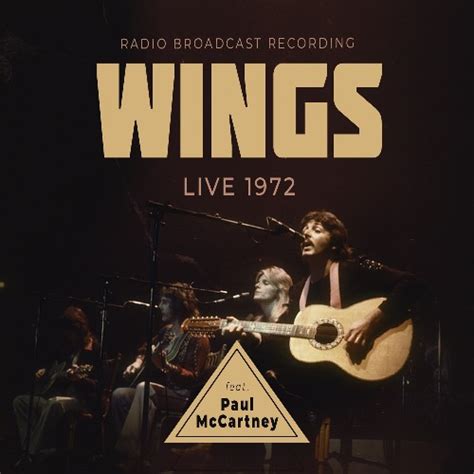 Wings Feat Paul Mccartney Live Radio Broadcast Cd