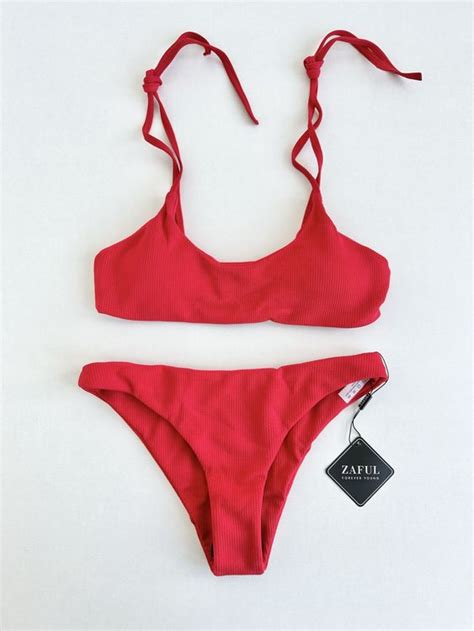 Neues Bikini Set von ZAFUL rot Gr M Neu und originalverpackt in Bern für CHF mit