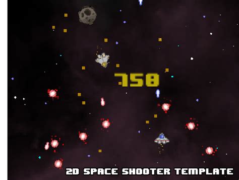 2d Space Shooter Template Packs Unity Asset Store