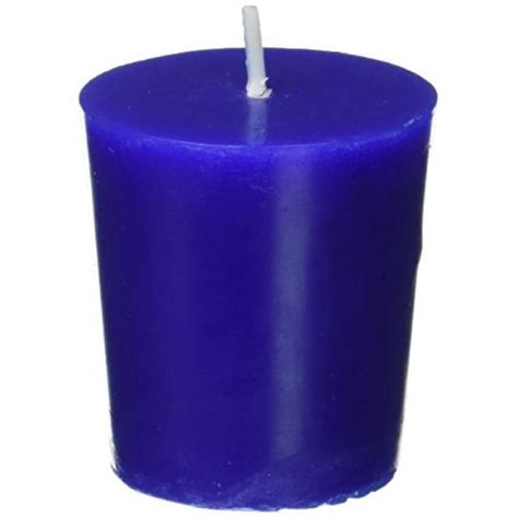 Zest Candle 12 Piece Votive Candles Blue