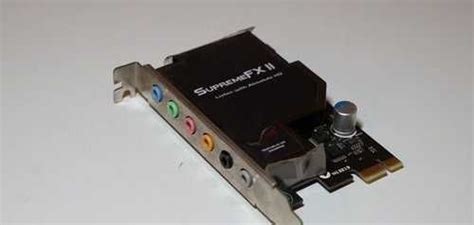 Звуковая карта SupremeFx II | Festima.Ru - Мониторинг объявлений