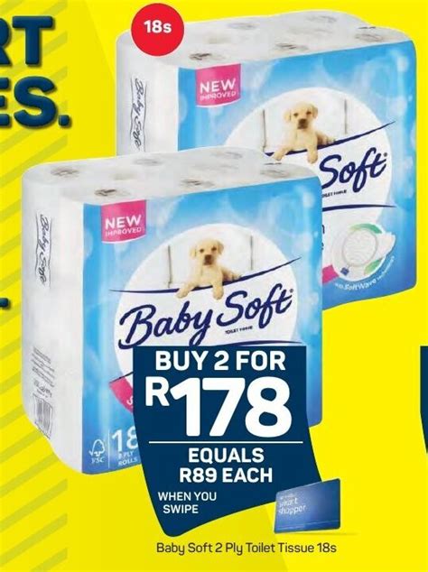 Baby Soft 2 Ply Toilet Tissue 18s Offer At Pick N Pay