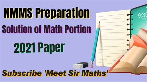 8th Class Nmms Preparation Nmms Pstse Meetsirmaths Pseb Nmmsmaths