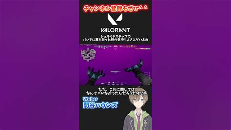 シュラウドステップで何故か綺麗に裏を取れた件【valorant】【門谷ハウンズ】shorts Youtube