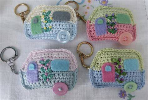 Charm in Your Pocket: 18 Cute and Free Crochet Keychain Patterns You'll