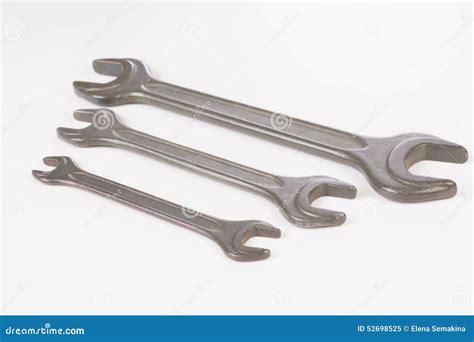 wrench stock image image  metallic metailic