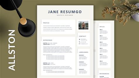 10 Elegant Free Resume Templates | ResumGO