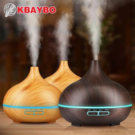 Kbaybo Aroma Air Humidifier Essential Air Diffuser Wood Air Purifier