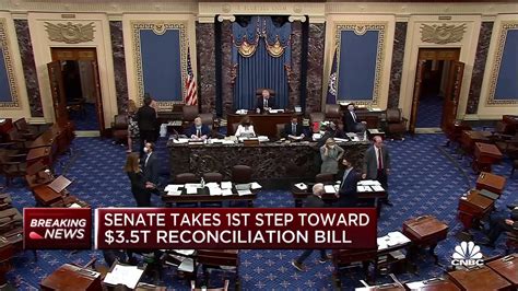 Senate takes first step toward $3.5 trillion reconciliation bill